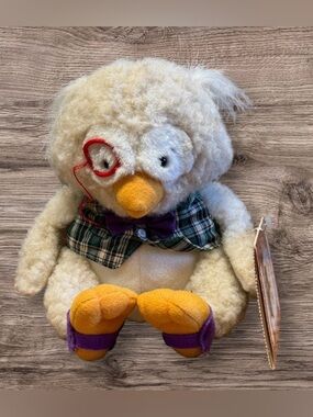 Storybook Friends Hallmark Crayola Oscar Owl Soft Plush Stuffed Animal Toy  1997